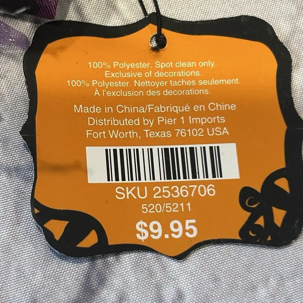 2 Pier 1 Imports Halloween Witch Chair Leg Covers